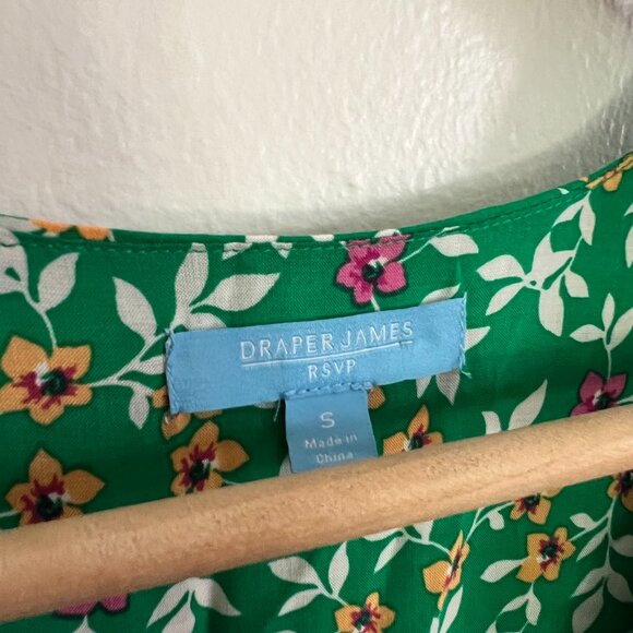 Draper James RSVP Floral Smocked Waist Dress - Picture 6 of 7